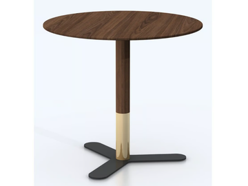 PETALI-BI - Round iron dining table by Vela Arredamenti - view 2